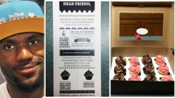 LeBron James se disculpó con vecinos enviándoles pasteles