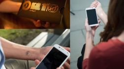Un tatuaje temporal para desbloquear tu smartphone