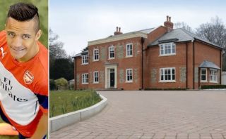 Alexis Sánchez compraría mansión de US$9 millones en Londres