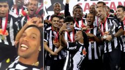 El video selfie de Ronaldinho en título de Recopa Sudamericana