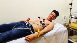 Carlos Olascuaga realizó los exámenes médicos en el Académica