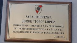 River Plate rindió homenaje a periodista fallecido en Mundial