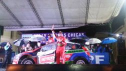 Nicolás Fuchs corre en Rally Sierras Chicas en Argentina