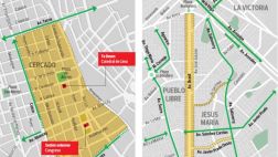 Cerrarán calles de tres distritos por Fiestas Patrias