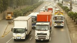 Camiones de carga no podrán transitar por la Carretera Central