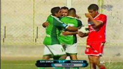 Los Caimanes ganó 4-2 a San Simón con 'hat-trick' de Jiménez