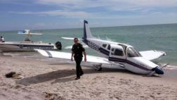 Avioneta cae en una playa de Florida y mata a un hombre