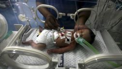 Milagro en Gaza: Salvan a bebe tras cesárea a su madre muerta