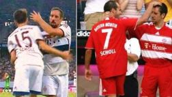 Ribéry protagonizó un hecho curioso con Mehmet Scholl y su hijo