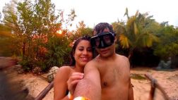 Pareja se hacía un selfie cuando fue sorprendida por un rayo