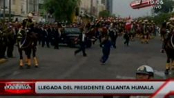 Parada Militar: una mujer intentó llegar al vehículo de Humala