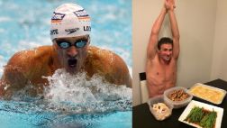 10 mil calorías en la alimentación de un deportista olímpico