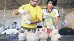 Hallan en San José de Moro ceramio de ritual de un entierro