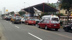 Caos en la Av. Brasil por palcos de la Parada Militar