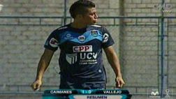 Los Caimanes venció 1-0 a la César Vallejo con gol de Malingas
