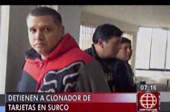Cayó clonador de tarjetas que robó US$100 mil a futbolistas