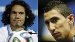 Cavani habla sobre posible llegada de Di María al PSG