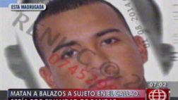 Ex reo fue asesinado a balazos por banda rival en el Callao