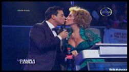 "La banda": el beso de Adolfo Aguilar y Cecilia Bracamonte