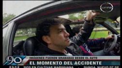 Cámara grabó el trágico accidente ocurrido en Surco
