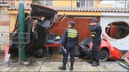Sujeto que grabó accidente en Surco: no queríamos ir rápido