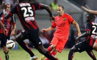 Barcelona de Luis Enrique igualó 1-1 ante el Niza de Francia