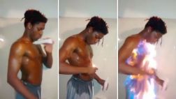 Fire Challenge, el viral más peligroso de Youtube