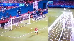 Increíble: mira el gol que casi cobran en favor del Manchester