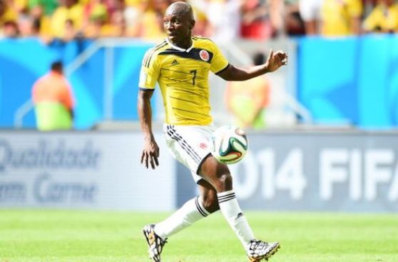 Colombiano Pablo Armero estaría cerca de fichar por el Milan