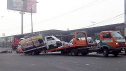 SJL: Vía Parque Rímac genera caos vehicular en Evitamiento