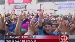 Huancayo: empresas de transporte suben a S/.90 pasajes a Lima