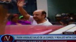 Presidente regional de Loreto salió del penal de Iquitos