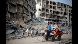Palestinos e israelíes buscan alto al fuego duradero en Gaza