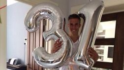 Robin van Persie, el goleador holandés, está de cumpleaños