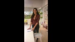 Gianella Neyra viajó a Buenos Aires para conducir programa