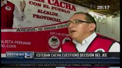 Esteban Cacha: "Estoy orgulloso de mi apellido"