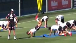 Cristiano y su destreza física en las prácticas del Real Madrid