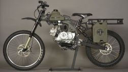 Esta bicicleta motorizada te salvaría de una invasión zombie