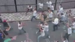 Hinchas del Corinthians y Santos protagonizaron batalla campal