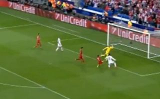 Cristiano Ronaldo anotó así su primer gol en la temporada