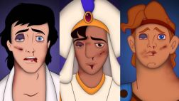 Los príncipes de Disney en campaña contra violencia doméstica
