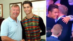 Ronaldo y Ferguson tuvieron un casual encuentro 11 años después