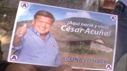 Transportistas tenían propaganda a favor de Acuña en municipio