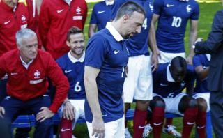 Franck Ribéry anunció su retiro de la selección francesa