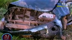 Pucallpa: Ocho heridos luego de que camioneta impactó a vaca