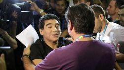 Diego Armando Maradona internado en clínica de Buenos Aires