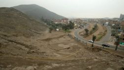 Vecinos de Ate en contra de obras en el cerro Puruchuco