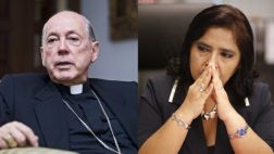 Ana Jara pide la bendición del cardenal Juan Luis Cipriani