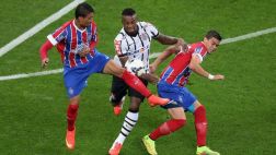 Con Guerrero como titular, Corinthians igualó 1-1 contra Bahía