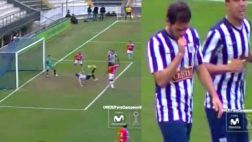 Golazo de chalaca de Mauricio Montes en empate de Alianza